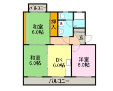 リバーヒルⅡの間取り画像