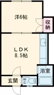 コーポいづみの間取り画像