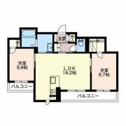 ロベリアコートの間取り画像