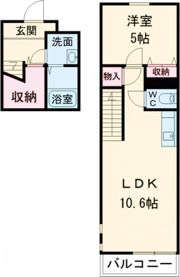 フジパレス ルミナスの間取り画像