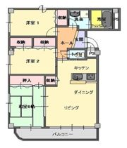 サニーレジデンスの間取り画像