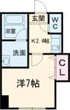 エフピーサンガーデンの間取り画像