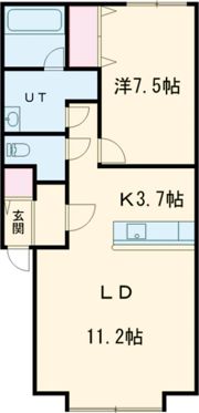 アスティオンⅢの間取り画像