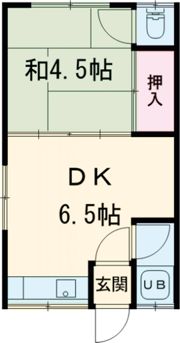セントラルハイツ北浜町の間取り画像