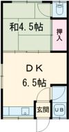 セントラルハイツ北浜町の間取り画像