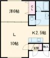 ラメゾン神楽岡の間取り画像