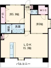 emius新屋敷の間取り画像