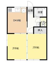 コーポMOMO B棟の間取り画像