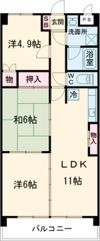 モンテベーネの間取り画像