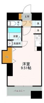 グラビスコート加古町の間取り画像