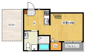 chocolateⅡの間取り画像