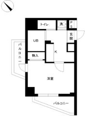 スカイコート原宿の間取り画像