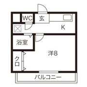 マンションブリッジ88の間取り画像