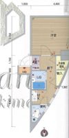プレサンス京都駅前の間取り画像