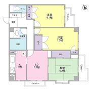 ガーデンヒルズ元住吉の間取り画像