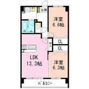 レージュ信和の間取り画像