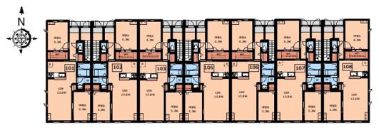 Clasia Jindaijiの間取り画像