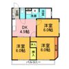 コーポ池上の間取り画像