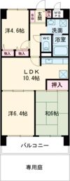 加古川グリーンシティD棟の間取り画像