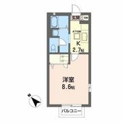 スプレンダー北仙台Aの間取り画像