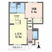 シャーメゾン 仙南の間取り画像