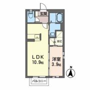 シャーメゾンたけくまの間取り画像