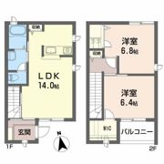 ミッテル・ザルツェン Cの間取り画像