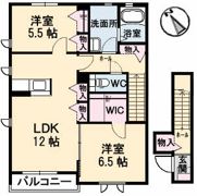 シャーメゾン・トパーズ Nの間取り画像