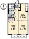 コーポ シャルダンの間取り画像