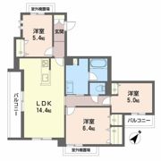 ShaMaison CourageVIの間取り画像