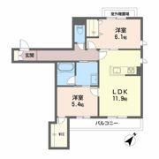 ShaMaison CourageVIの間取り画像