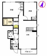 コンフォルト・ファイブ A棟の間取り画像