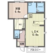 セブングラッドAの間取り画像