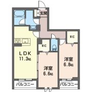フリューゲルの間取り画像