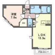 ルクレール登戸の間取り画像