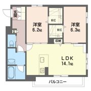 リラフォートの間取り画像