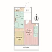 Live Flat京都西院の間取り画像