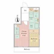 Live Flat京都西院の間取り画像