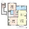 シャーメゾン咲楽 Aの間取り画像