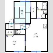 ソレジオ新町B・C(管理)の間取り画像