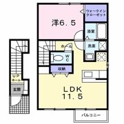 グリーンヒルほたるAの間取り画像