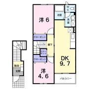 ムート21 Bの間取り画像