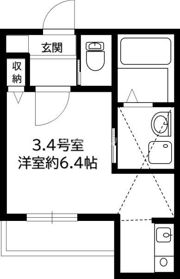 minerumo TSURUMIの間取り画像