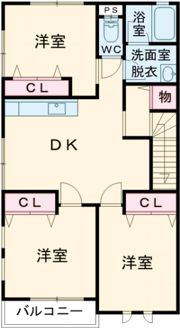 アースマンション野口1号館の間取り画像