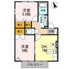 セジュール古津の間取り画像