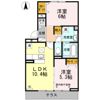 グランデタカオカ Bの間取り画像