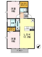 ミモザ・コートの間取り画像