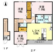 アネシス・コートの間取り画像