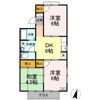 セジュール南吉方 A棟の間取り画像
