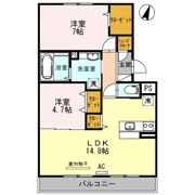 グランルミエールの間取り画像